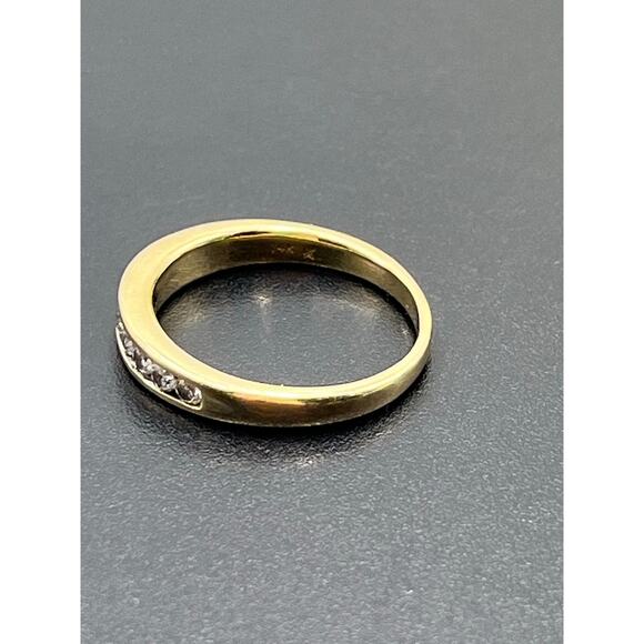 Vintage 14K Gold Designer Diamond
Wedding Band Ring 1/2 TW Sz
8.5 Channel Set - Picture 13 of 16